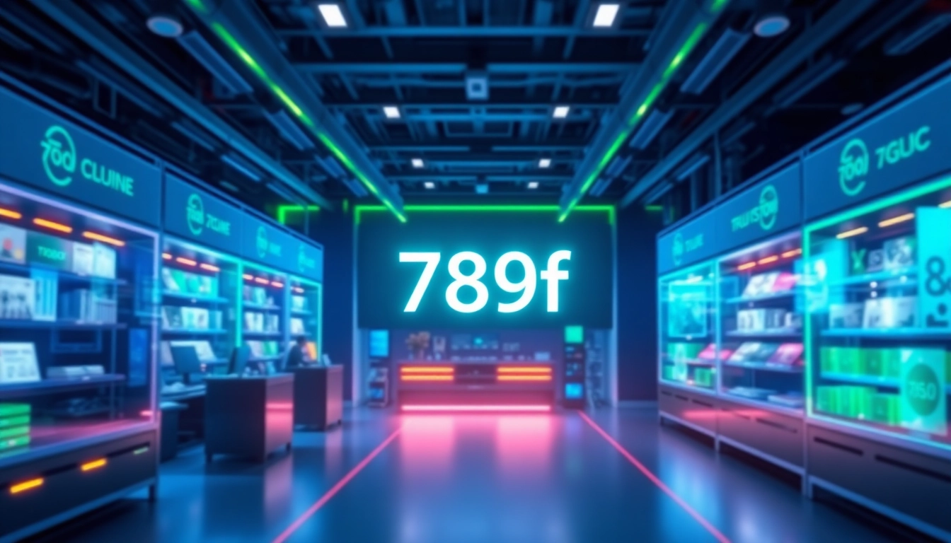 High-quality digital interface showcasing 789f branding with advanced features and user engagement, emphasizing innovation and reliability in online services.