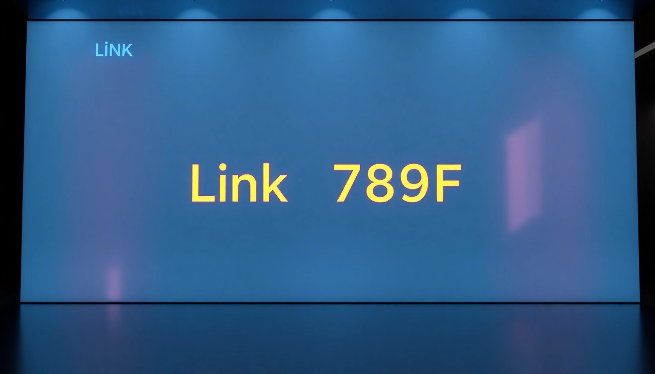 Clickable Link 789F displayed on a clean, user-friendly webpage with secure SSL indicators, emphasizing ease of access and connectivity for users seeking reliable link resources.