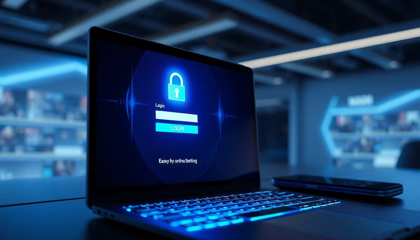 Secure Laser247 Login screen with user entering credentials on desktop and mobile device, highlighting fast, safe betting access for users in India.