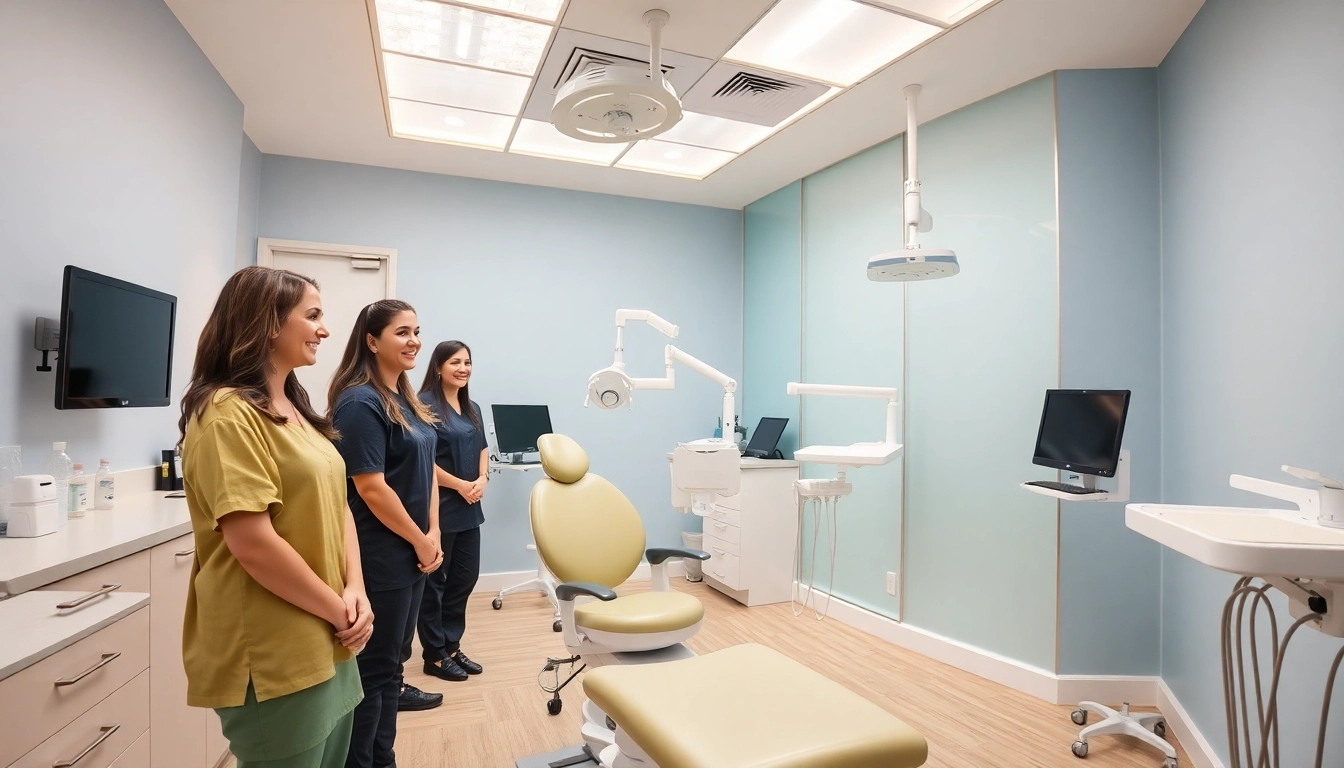 Professional team at Ventura Bright Dental providing friendly dental care in a modern clinic