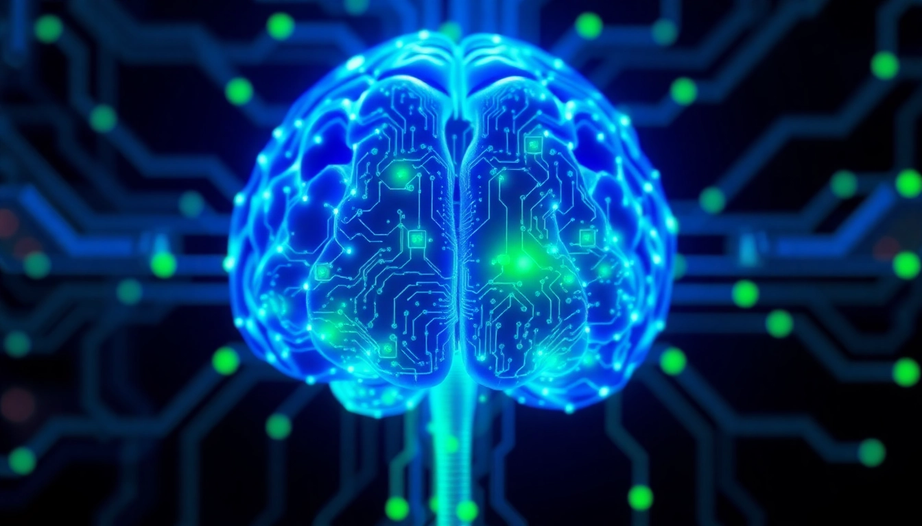 The AI detection bypass methods technique visualized as a digital brain with circuits